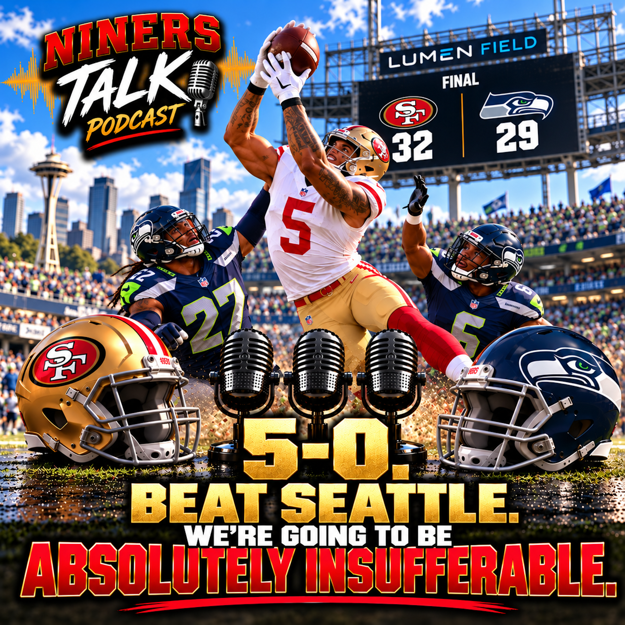 5-0! 49ers Beat Seattle in a Thriller — Mike Evans Is UNSTOPPABLE.
